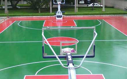 篮球塑胶球场